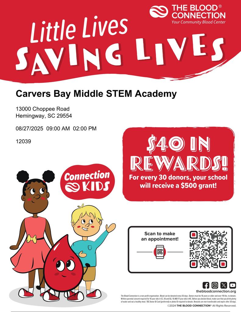 Blood Drive Flyer