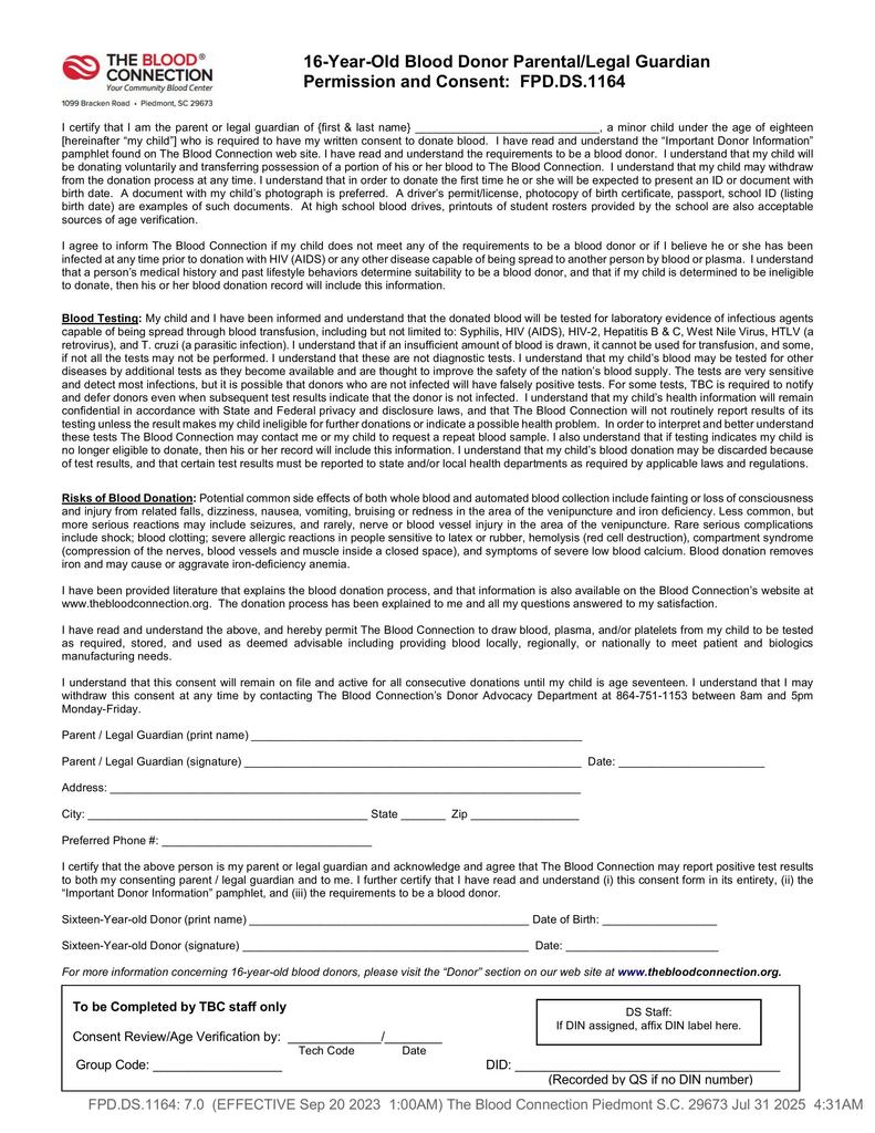 Consent Form