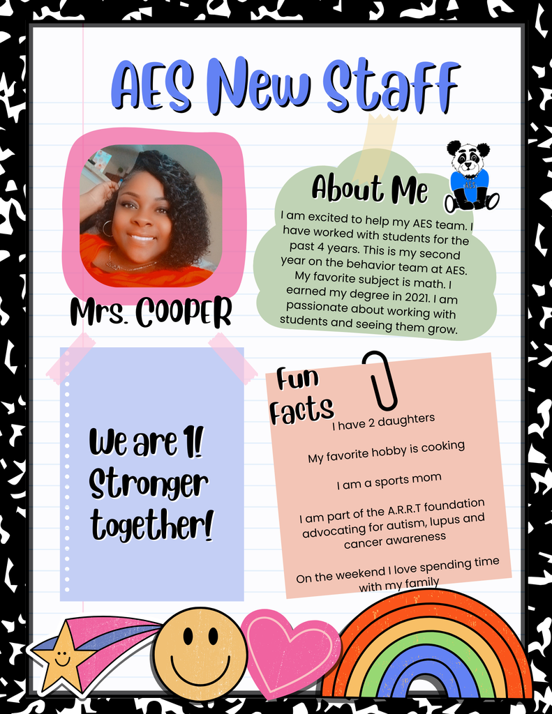 Introducing Ms. Cooper