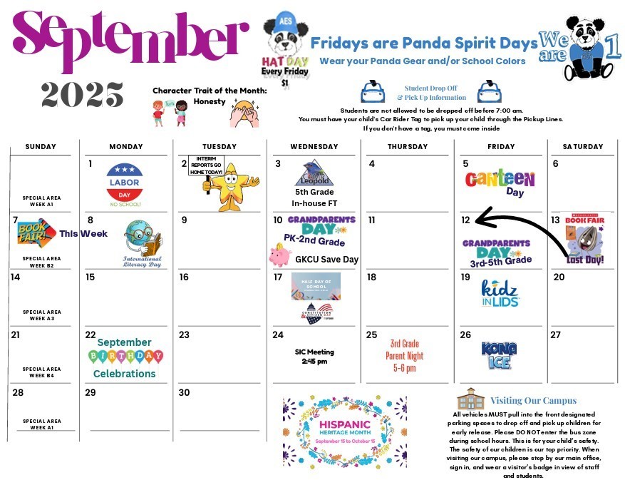 September Calendar