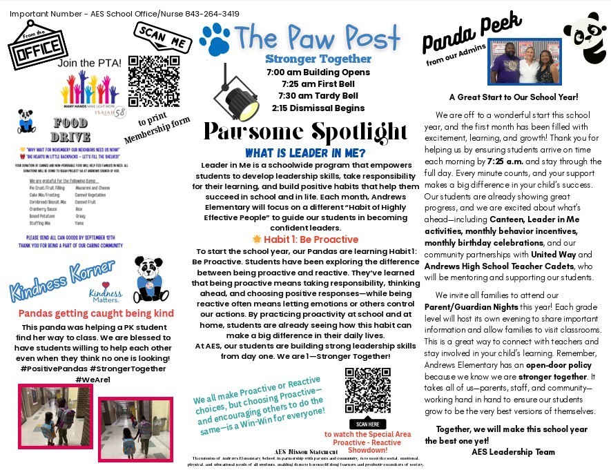 September Newsletter