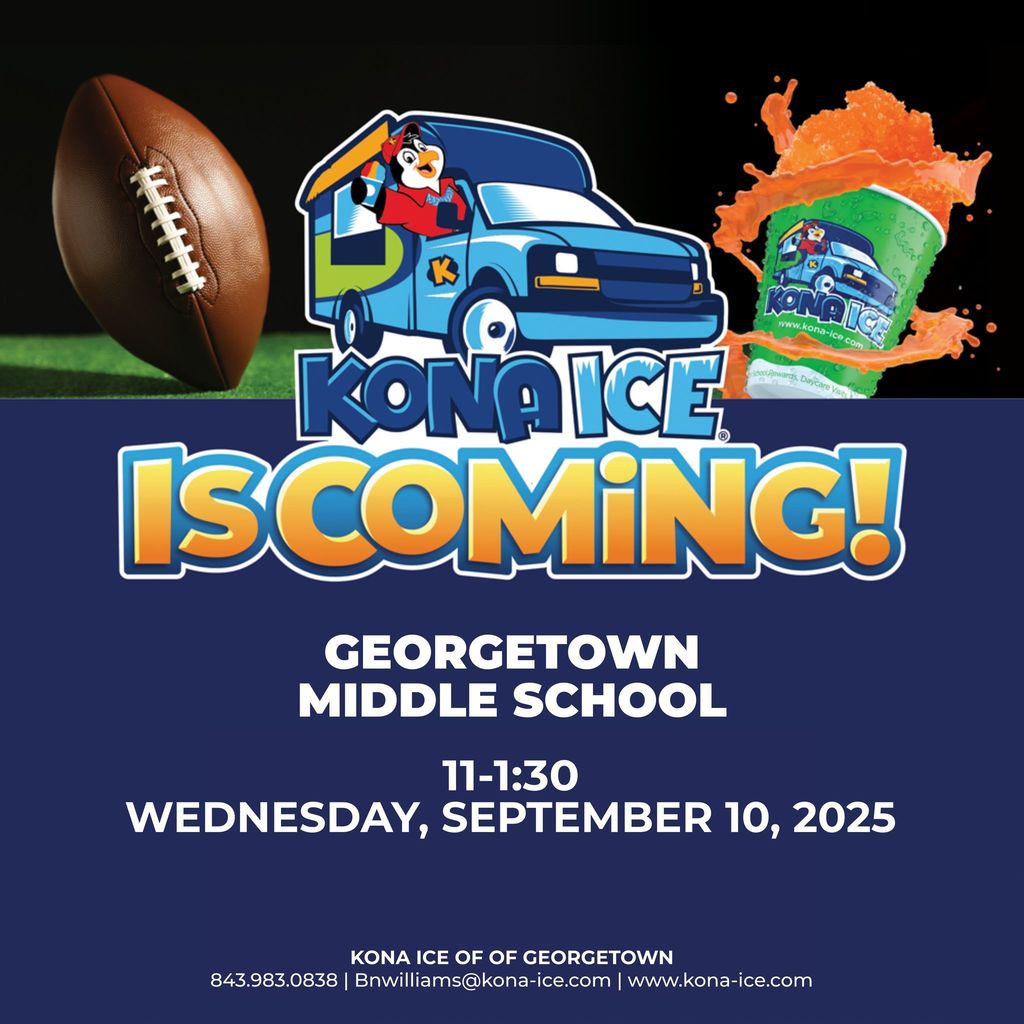 ❄️🍧 ICE ICE BABY! 🍧❄️ Get ready because Kona Ice is rolling in TOMORROW, Sept. 10, 2025! 🎉