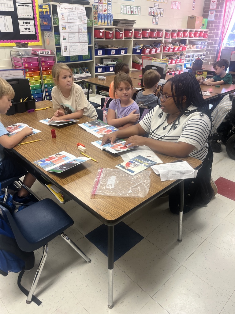 Teacher Cadet with students
