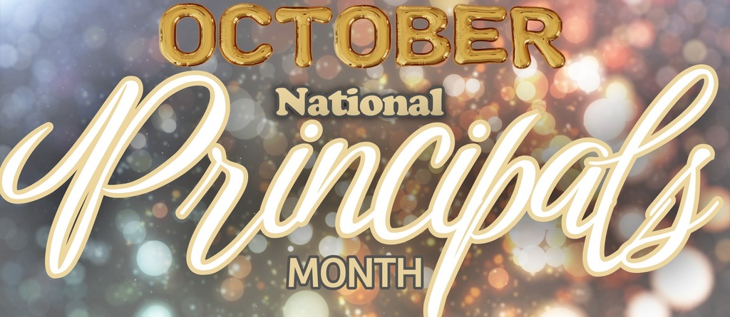 October is National Principals Month