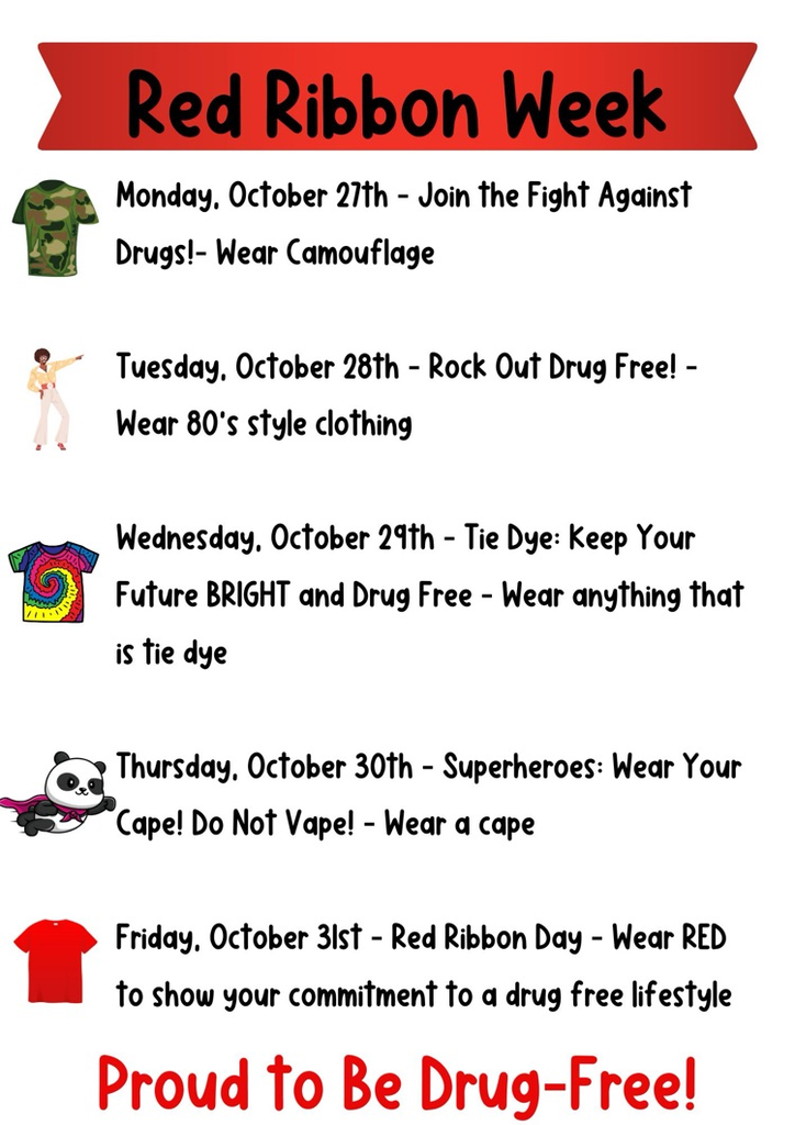 Red Ribbon Week flyer