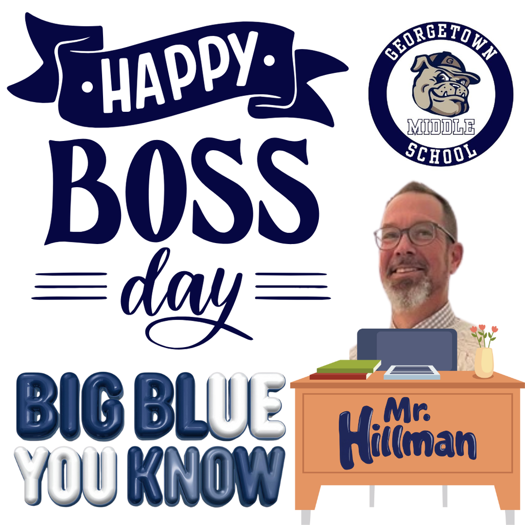 😂 You know what day it is? The one day we all try to be extra nice to the boss! 😉  💙 Happy Boss’s Day to the BIGGEST BLUE at GMS — Mr. Seth Hillman! 💙  All it takes to keep him happy is a Diet Coke 🥤 and some Hawaiian Rolls 🍞 — and he’s good to go! 😎  Thank you, Mr. Hillman, for your leadership, dedication, and the positive energy you bring to GMS every single day! 💪🏽💙