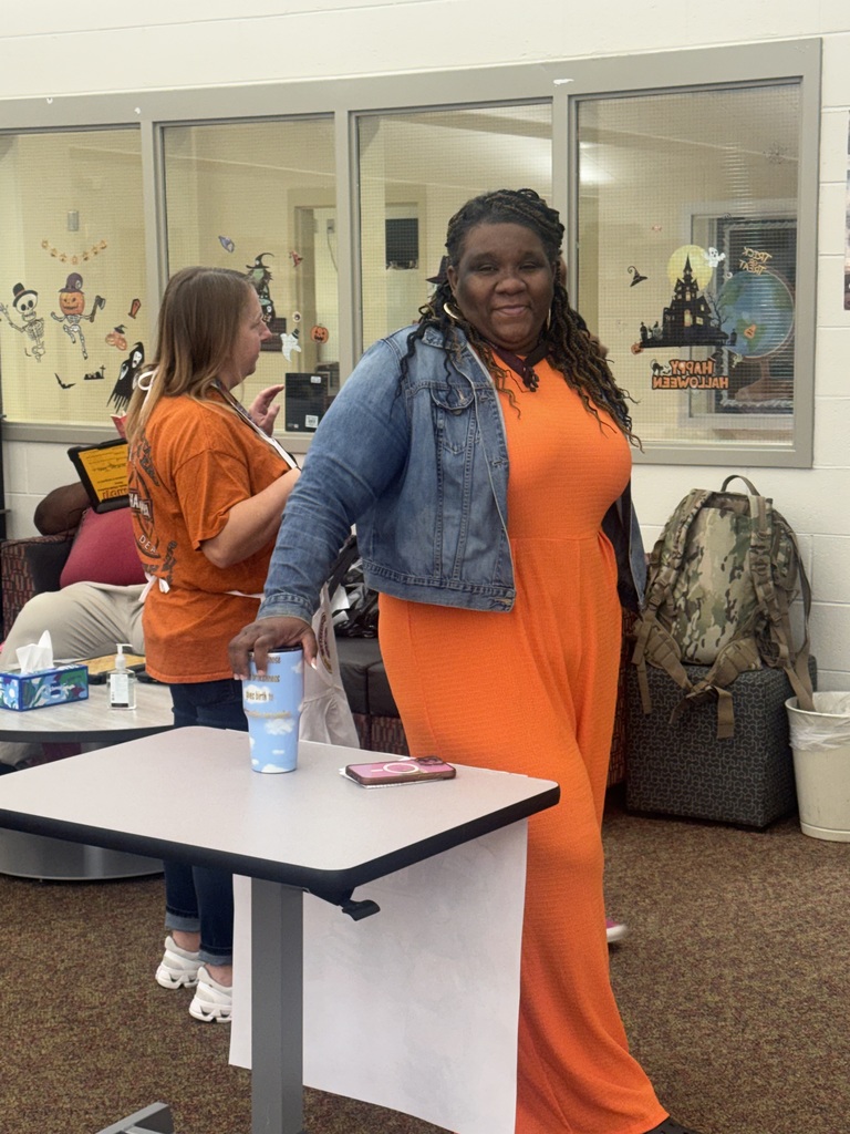 Ms. Armstrong visited the Bear Book Buffet!