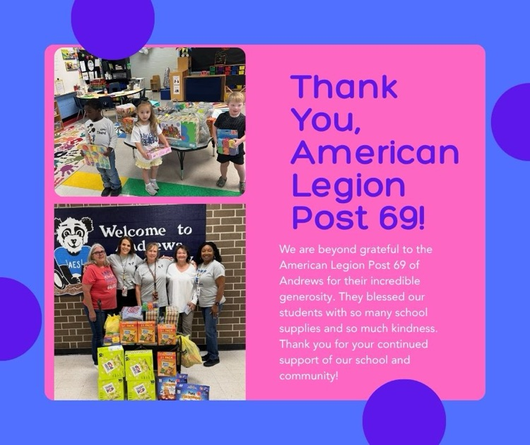 American Legion thank you