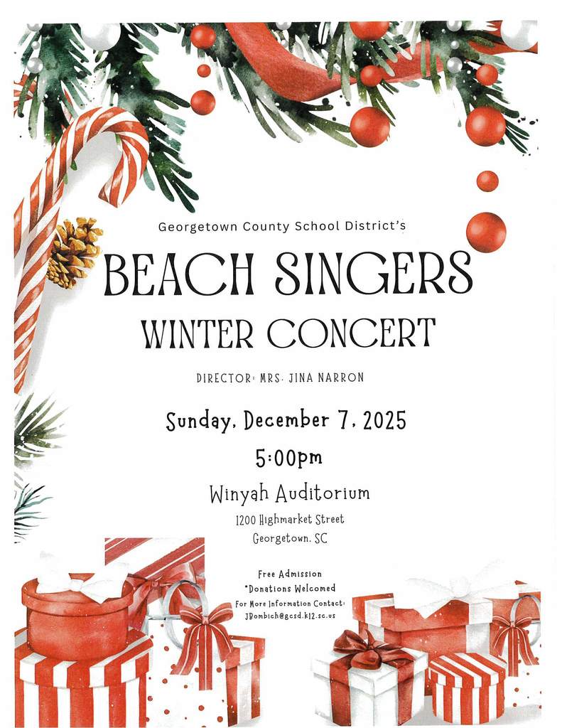 Beach Singers  Winter Concert
