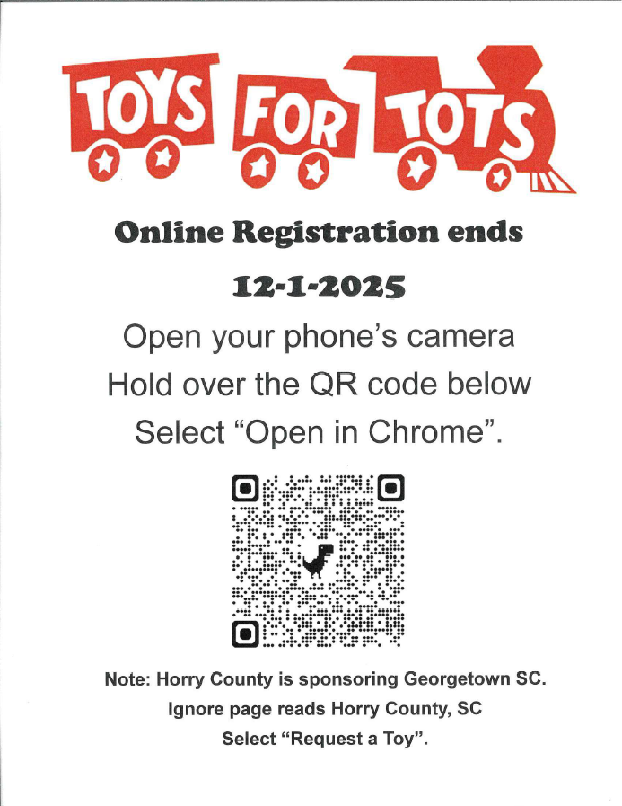 Train with Toys for Tots