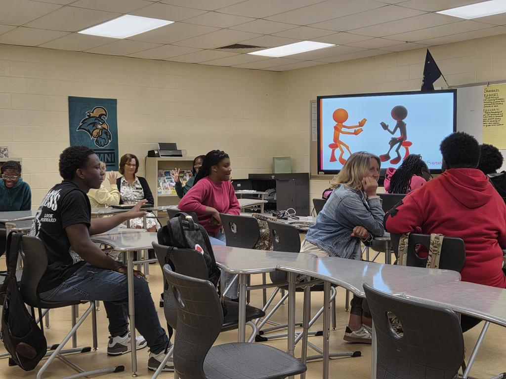 ArtsNow1 Teachers and students.