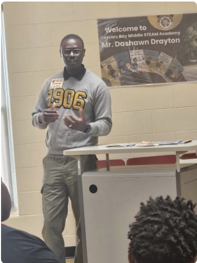 Mr. Dashawn Drayton, author.