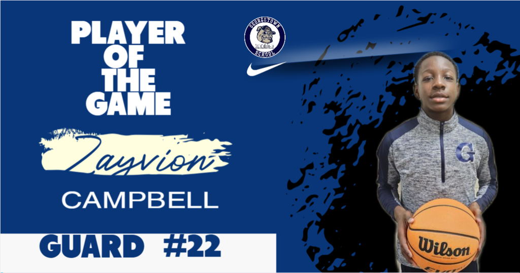 The boys basketball team traveled to Waccamaw last night for the their first Conference (County) game. We were victorious 35-21. Game ball went to Zayvion Campbell (7th Grade) for his outstanding defense and energy off the bench. Congratulations to the team for going 2-0 this week, and thanks you all of the teachers and staff who came out to support.