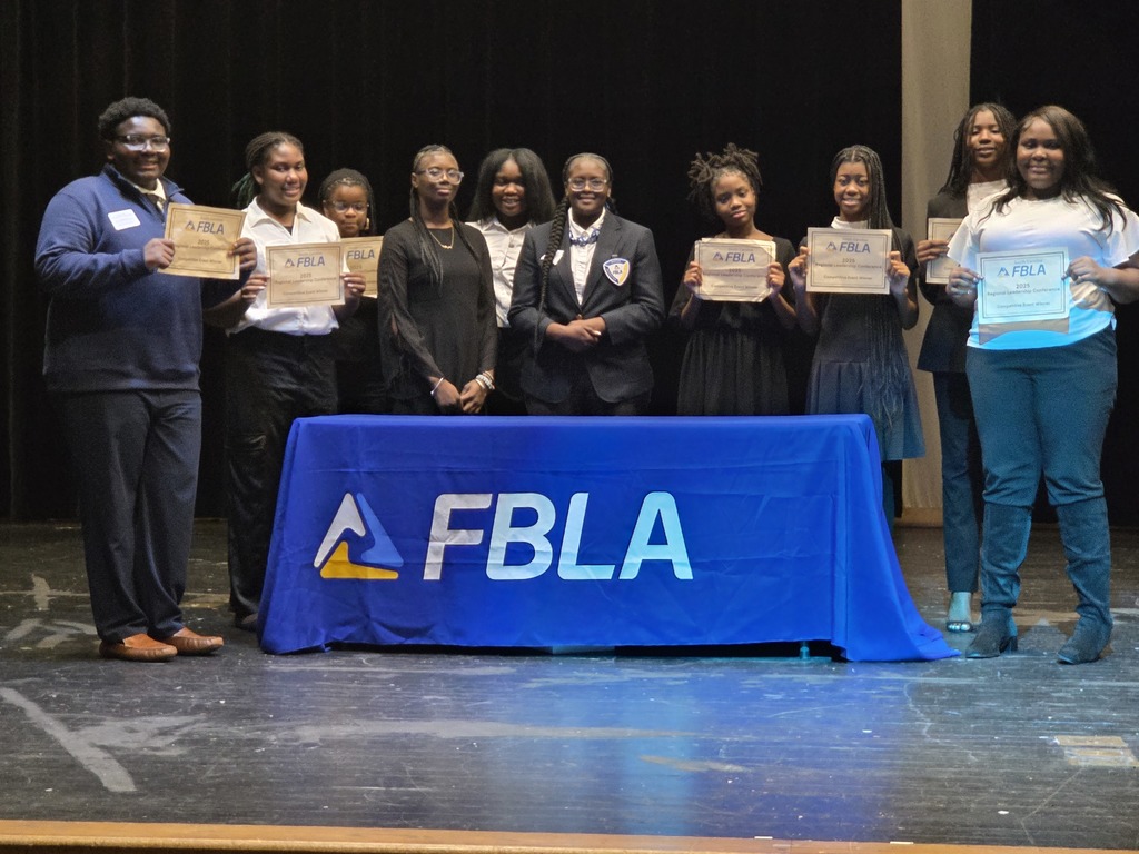 FBLA students at competition.