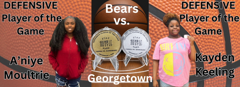 Defensive and Offensive Player of the Game against Georgetown on 12-10-25.