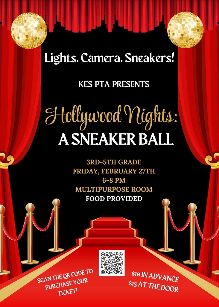 3rd-5th Grade Sneaker Ball February 27th, 6-8pm