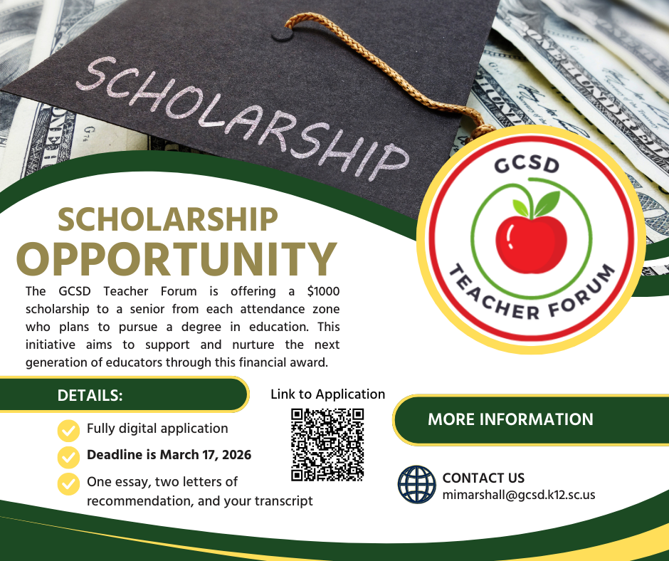 Teacher Forum Scholarship 2026 promotiona flyer