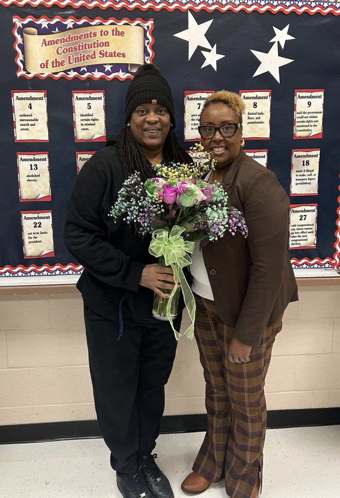Ms. Shanell Green selected as Support Staff of the Year for Georgetown County Adult Education.
