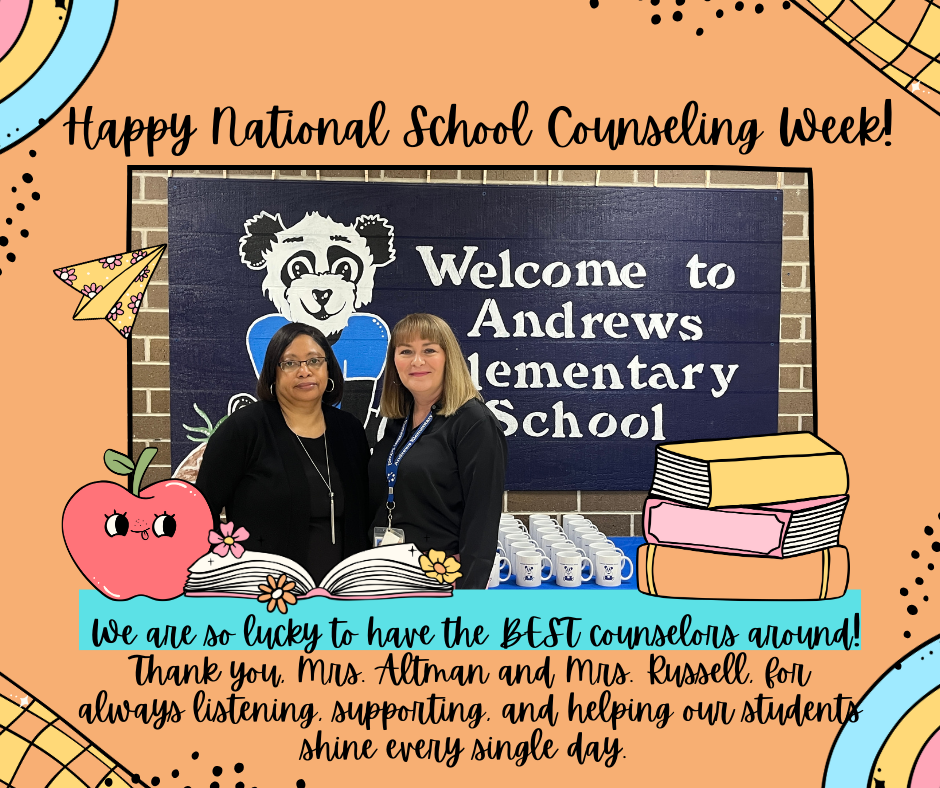 School Counselors appreciation flyer