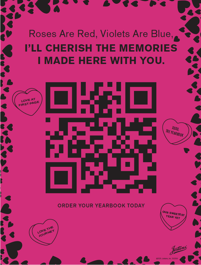 Yearbooks are now on sale through February 25th. You can purchase a yearbook starting at $50. You can purchase them online via the QR code or via Jostens with this link: https://www.jostens.com/apps/store/productBrowse/1042688/Georgetown-Middle-School/2026-Yearbook/2025081904282930788/CATALOG_SHOP  Jostens has now made it even easier with payment methods and payment plans! You can now pay with card, Apple Pay, Afterpay, Cash App, PayPal, and Venmo!  You don't want to miss out on the memories we have made this school year, because we do it big here at Georgetown Middle School.  Secure your copy today because these yearbooks are going FAST. Once they are gone, they're gone!  If you have any questions or need help ordering a yearbook, you can reach out to Ms. Weissmeier (eweissmeier@gcsd.k12.sc.us)