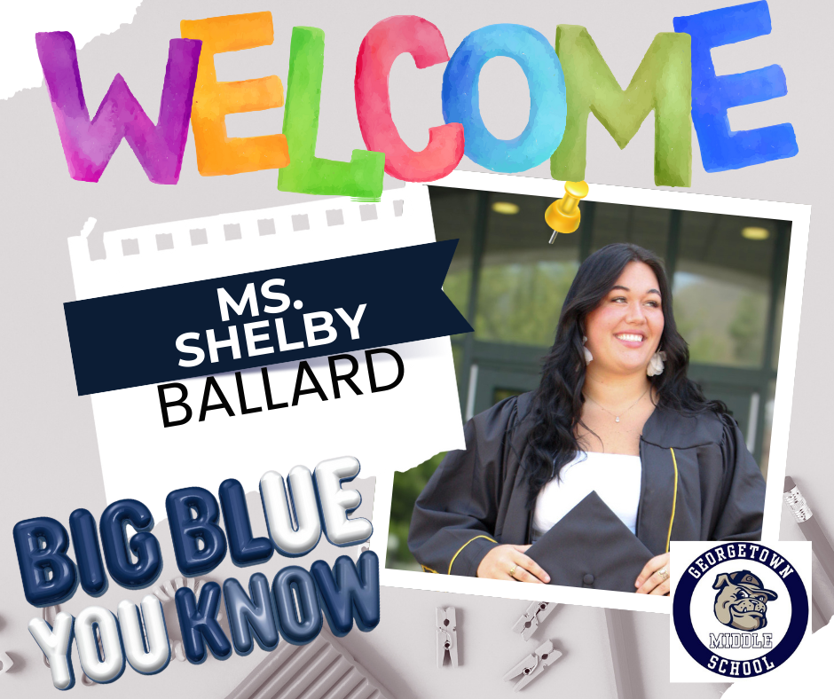 📚🎉 Please join us in giving a BIG BLUE welcome 🎉📚  Welcome Ms. Shelby Ballad to our 6th Grade Team as our newest English Teacher 💙🐾  She’s ready to help our students master nouns verbs and commas and yes she definitely knows the difference between your and you’re 😄✏️ Run on sentences beware because Ms. Ballad is here  We are excited to have you join the BIG BLUE family and can’t wait to see the amazing impact you’ll make in the classroom  Welcome aboard Ms. Ballad 📖✨
