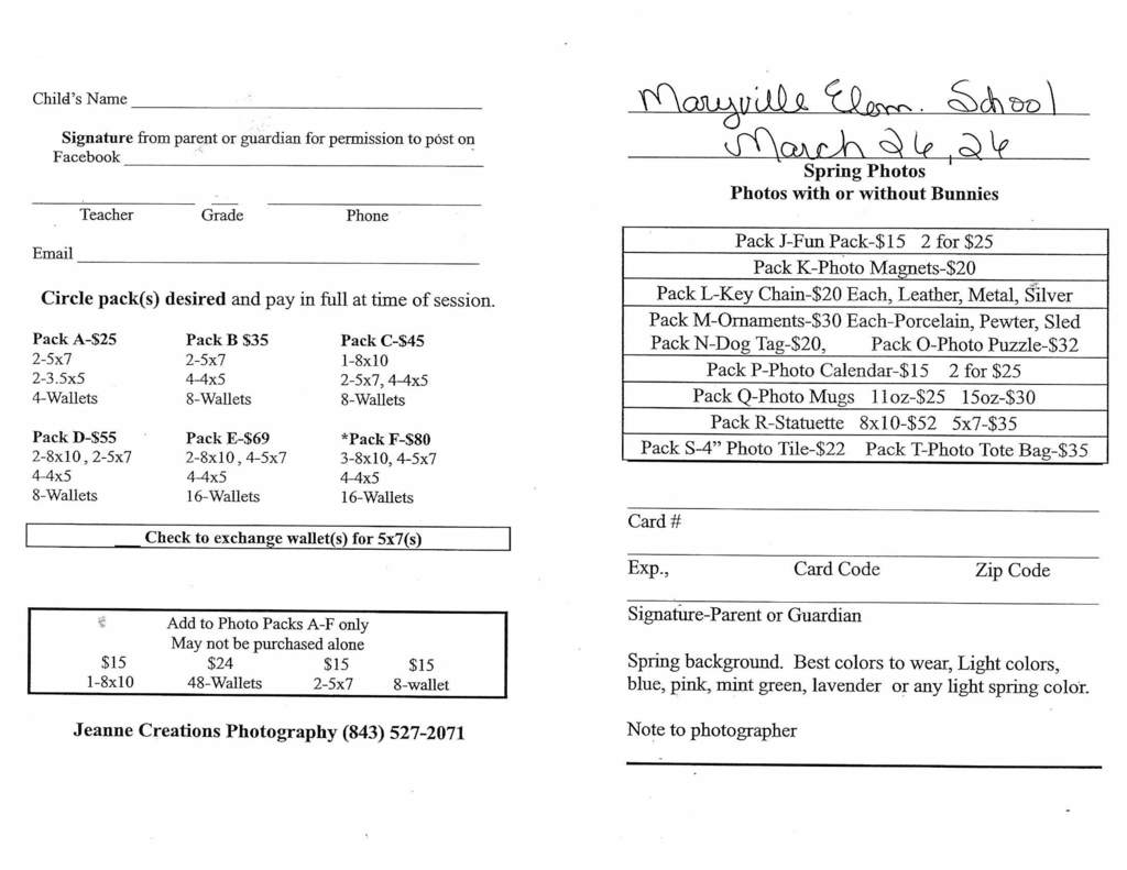 Spring Photos w/ Jeanne Creations