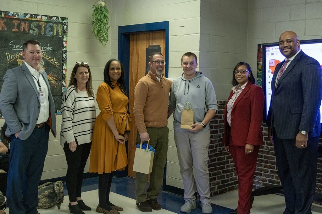 💙 BIG BLUE MOMENT ALERT 💙  Georgetown Middle School is celebrating in a BIG way!!! Not 1… Not 2… but THREE DISTRICT FINALISTS 🎉👏🏾  ✨ Mr. Seth Hillman – Administrator of the Year ✨ Mr. Eric Baril – Teacher of the Year ✨ Mrs. Muryel Sumpter – Support Staff of the Year  You heard of the 3 Stooges, Tic Tac Toe, Duck Duck Goose… but now get ready for HILLMAN • BARIL • SUMPTER — HBS!!! 🔥💪🏾  This might be a FIRST, and it speaks volumes about the greatness happening inside GMS!  Yes, challenges come—but we refuse to let one moment overshadow the MANY amazing things happening every single day. 💪🏾  Together, our school and community are on ONE ACCORD—focused on solutions, growth, and changing the narrative to highlight the excellence at Georgetown Middle School.  📅 Interviews: April 🏆 Winners Announced: May  Stay tuned… and let’s keep lifting BIG BLUE HIGH!!! 💙🐾