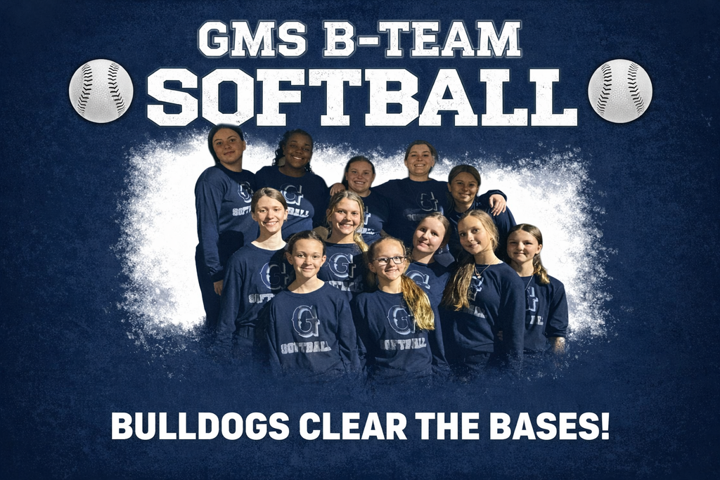 Tonight is the FINAL B-Team Softball game of the season… and BABY we need ALL the energy in the stands! 🥎🔥  📍 GMS Softball Field 🕕 6:00 PM ⚡ GMS vs. East Clarendon  Listen… this is the LAST chance to see these girls bring the heat, swing big, and show out like ONLY BIG BLUE can! 💪🏽💙  You already know… 🎶 Take me out to the ball game… buy me some peanuts and… WAIT—who got the pickles?! 👀😂  Pull up, bring your voice, your cheers, your auntie, your cousin, your neighbor—EVERYBODY! Let’s send our girls off the right way with BIG BLUE ENERGY!!! 💙🐾