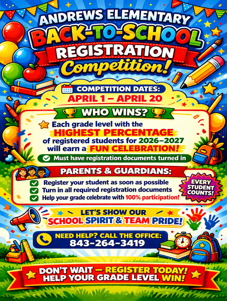 Registration Competition Flyer