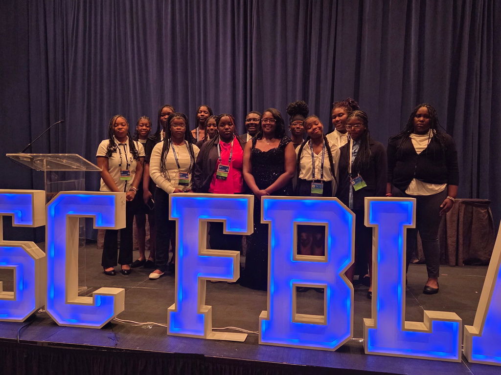 Carvers Bay Middle STEAM Academy's FBLA team.