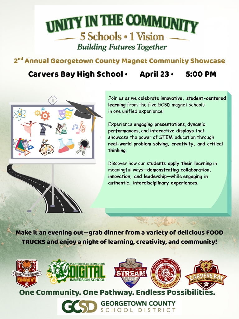 Community showcase flyer