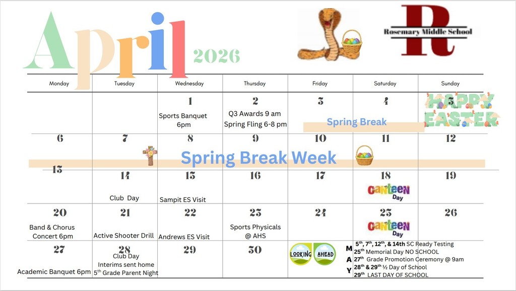 April 2026 Calendar