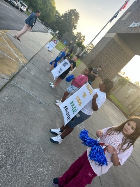 Cheering for Registration