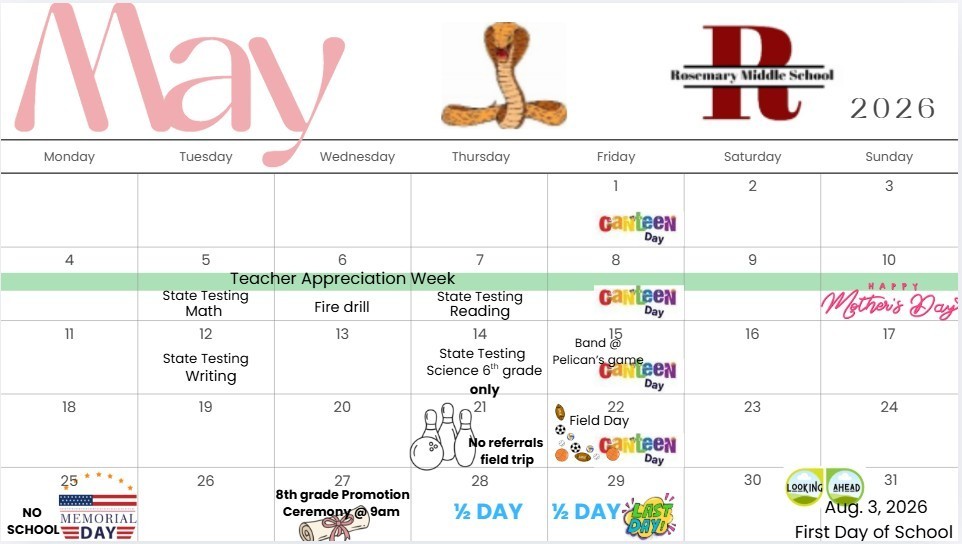 May 2026 Calendar