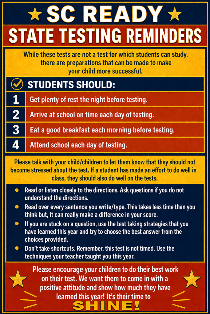 SC Ready Testing Tips 