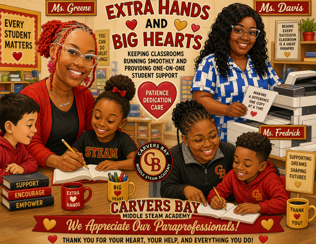Paraprofessionals  Day flyer celebrating our 3  paraprofessionals.