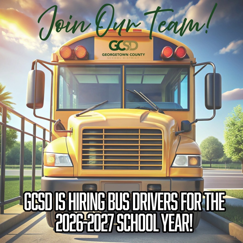 GCSD is hiring bus drivers for the 2026-2027 school year.