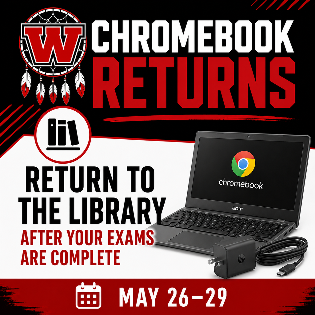 Chromebook return graphic