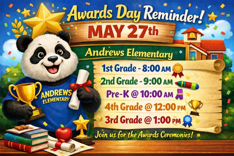 awards day schedule 