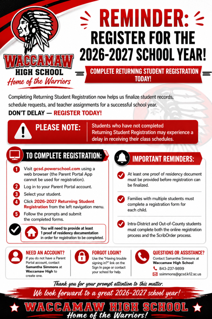 Registration flyer