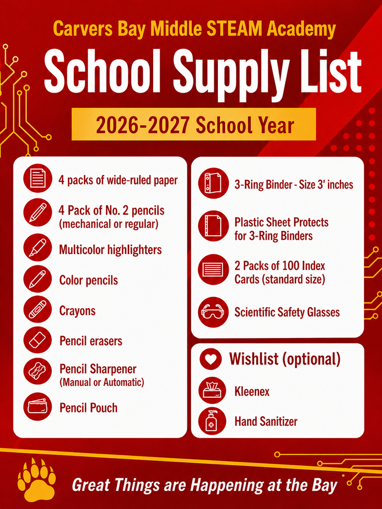 School Supply List
