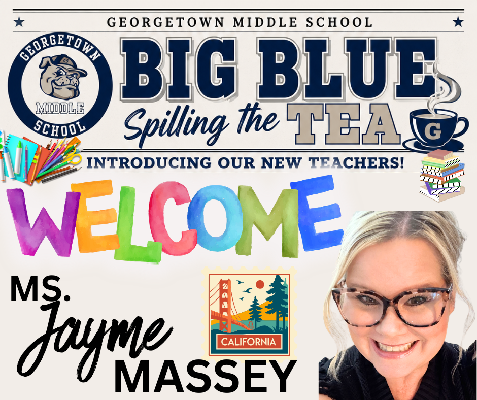 Hello! My name is Jayme Massey, and I am thrilled to be joining the Bulldog family this year! This marks my 27th year in education, and I truly love helping students learn, grow, and build confidence. I have earned my master's degree in Cross-Cultural Teaching with a specialization in Educational Technology, along with a Cross-Cultural Language and Academic Development (CLAD) credential, ESOL certification, and an administrative certification. I LOVE school myself and am currently halfway through my doctorate program. Throughout my career, I have enjoyed working with students from diverse backgrounds and creating engaging, supportive classrooms where every student can succeed. I am originally from California but now call South Carolina home. I live with my fiancé, my daughter, our pug, Gladys, and our bearded dragon, Barbara. In my free time, you'll usually find me at the beach collecting seashells. I am looking forward to getting to know my students and their families and can't wait for a wonderful school year together. Go Bulldogs!