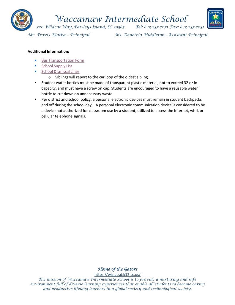 Parent Information
