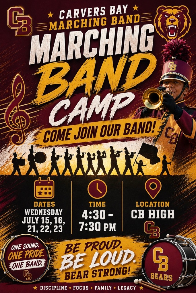 Marching Band Camp Schedule