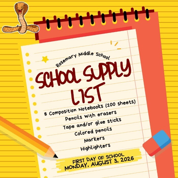 RMS Supply List