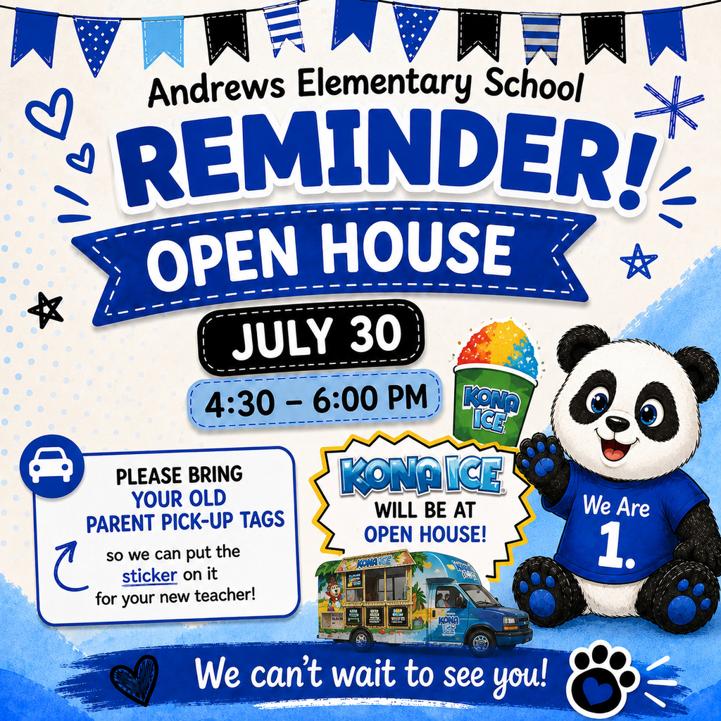 Open House Flyer with date and time