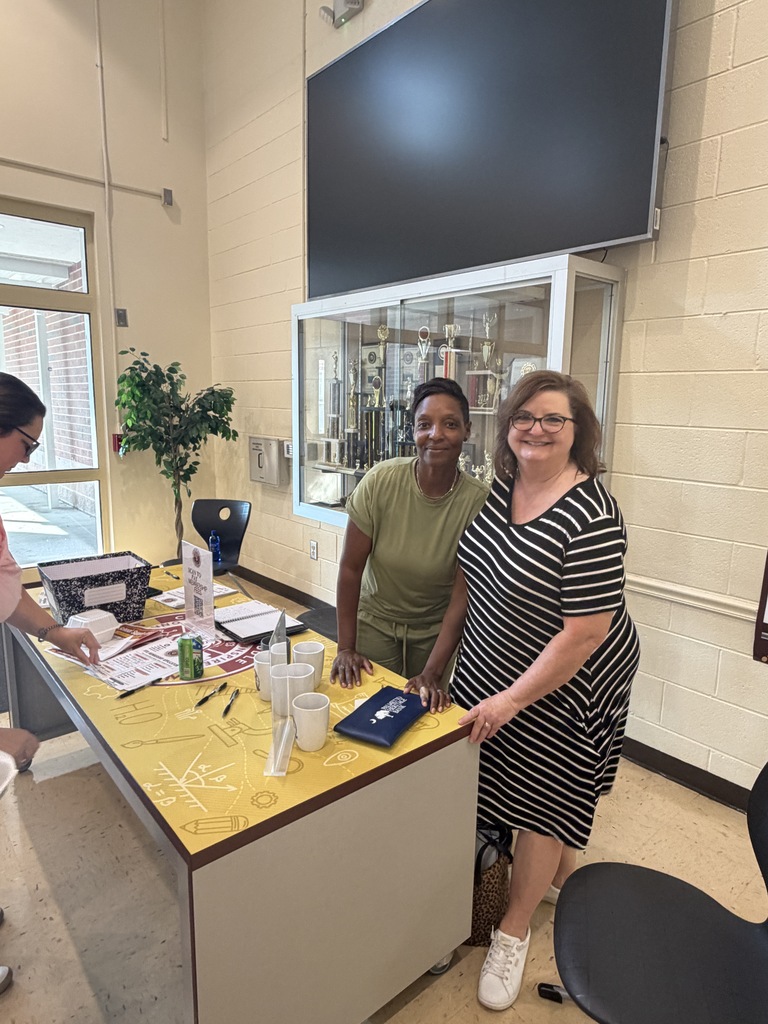 PTO  meeting and talking with families
