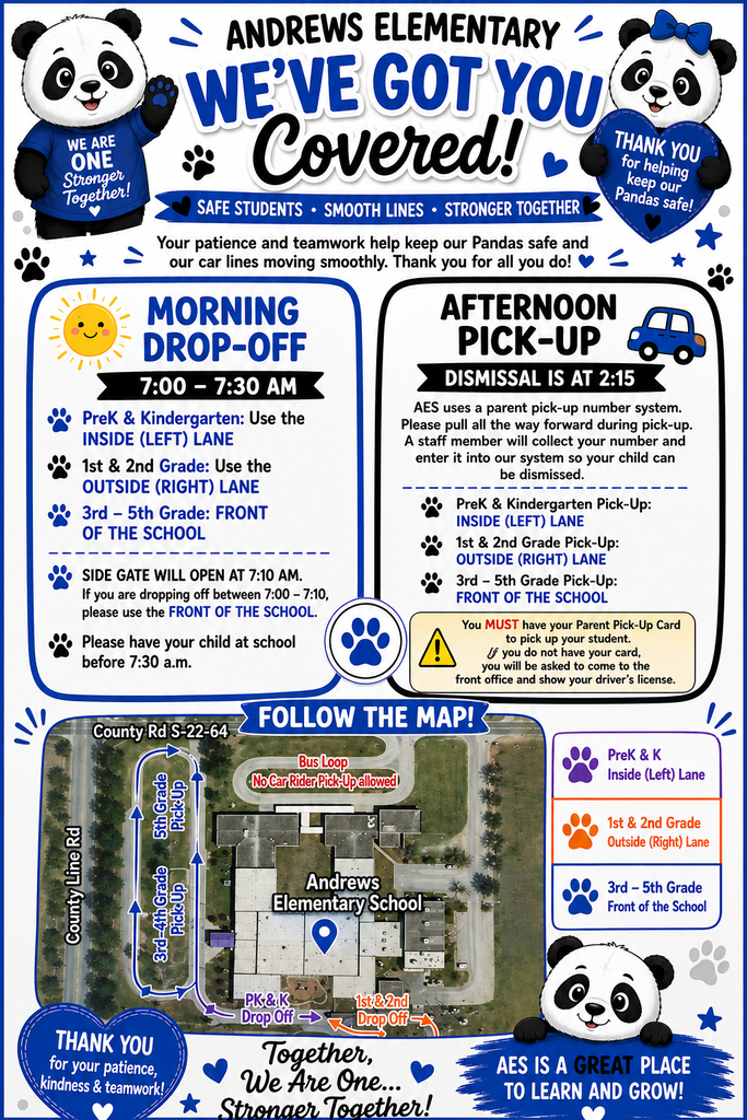 Flyer for Car Rider-Drop Off