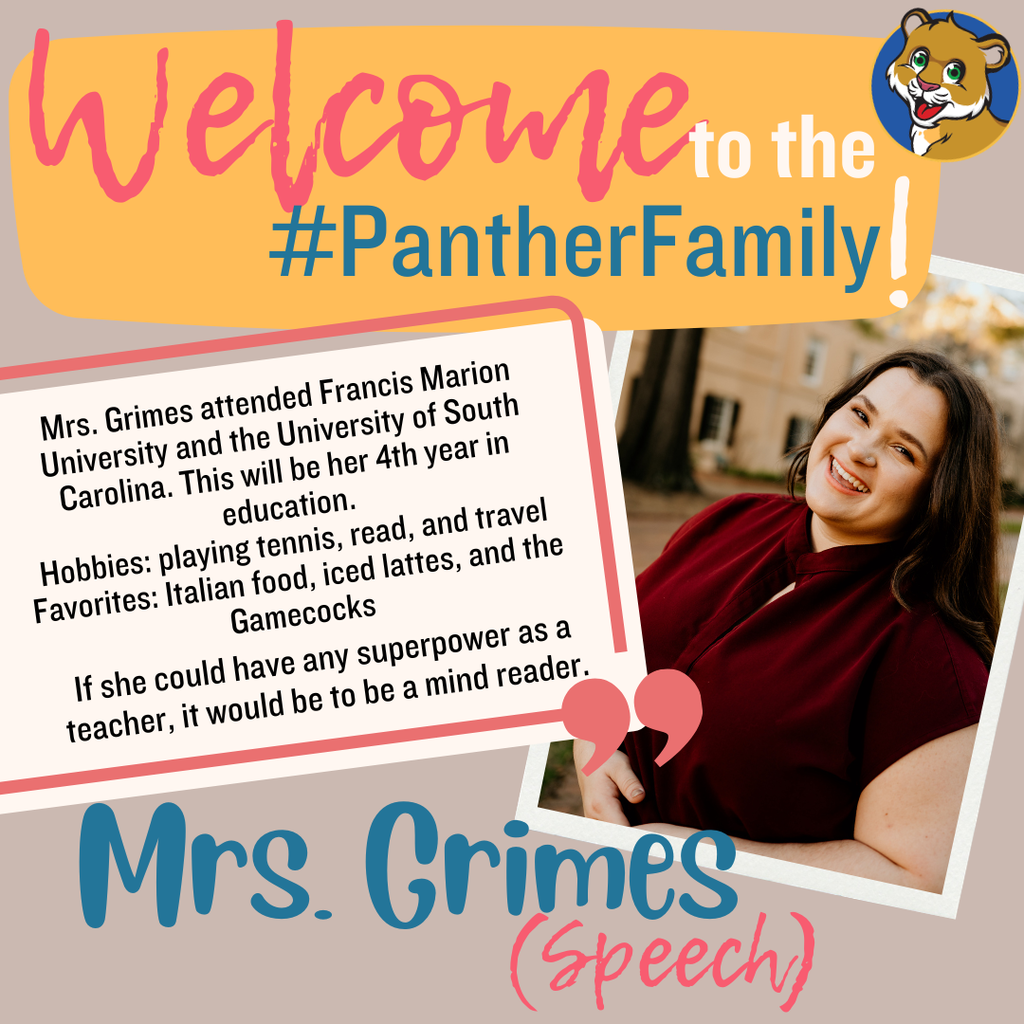 new teacher at sampit elementary