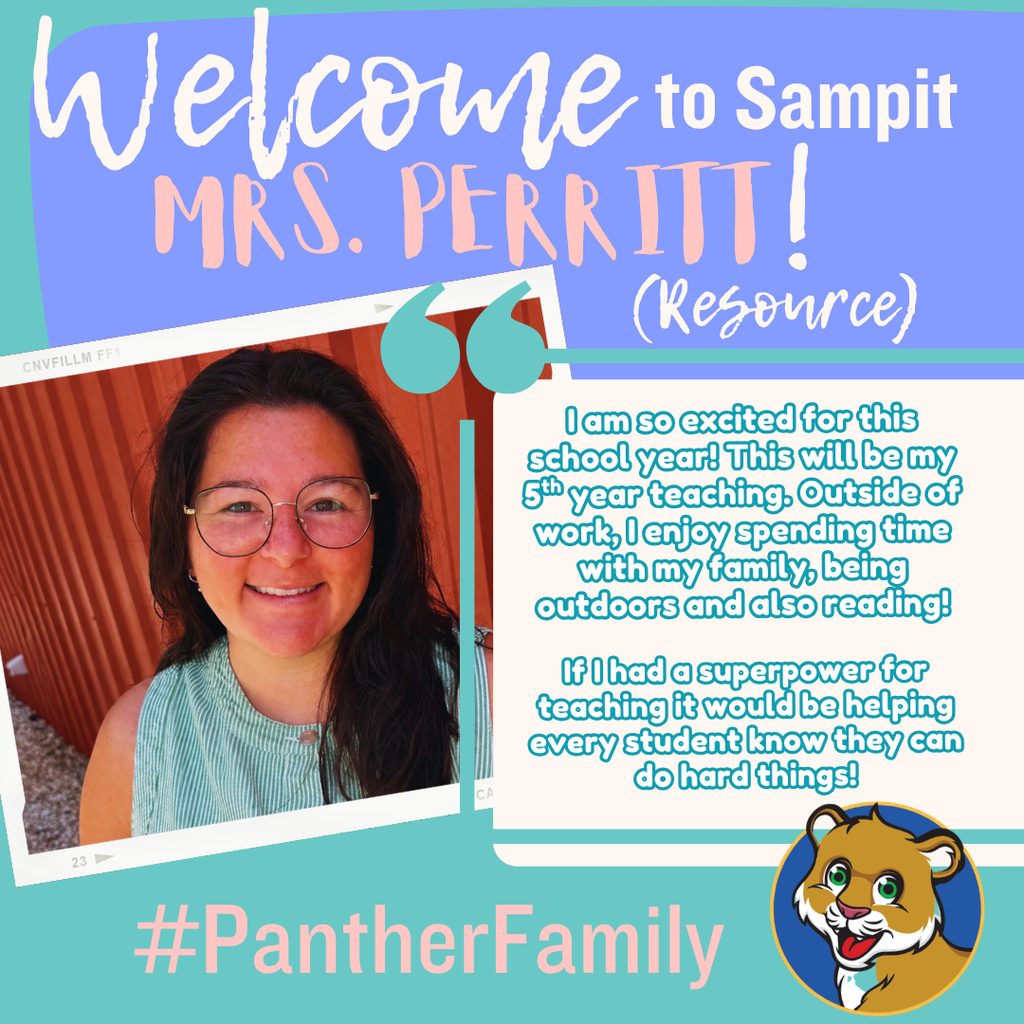 new teacher at sampit elementary